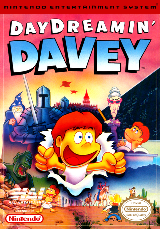Day Dreamin' Davey (USA) box art